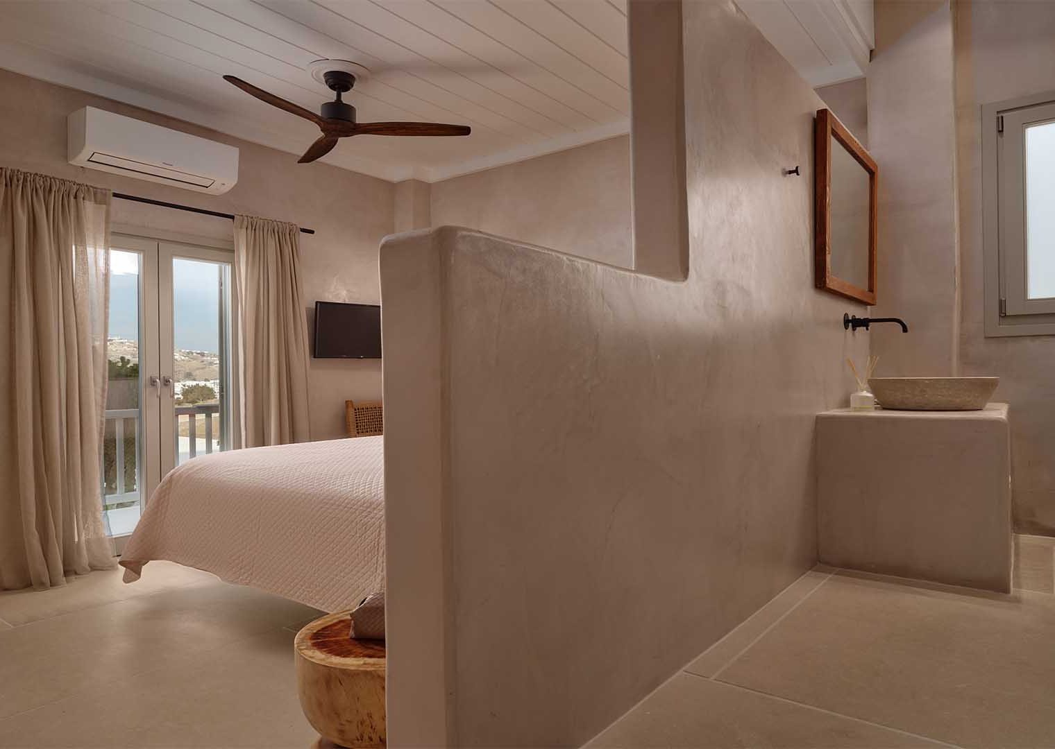 Luxury 5 bedroom villa with private pool in Mykonos, Paraga, Greece (17)