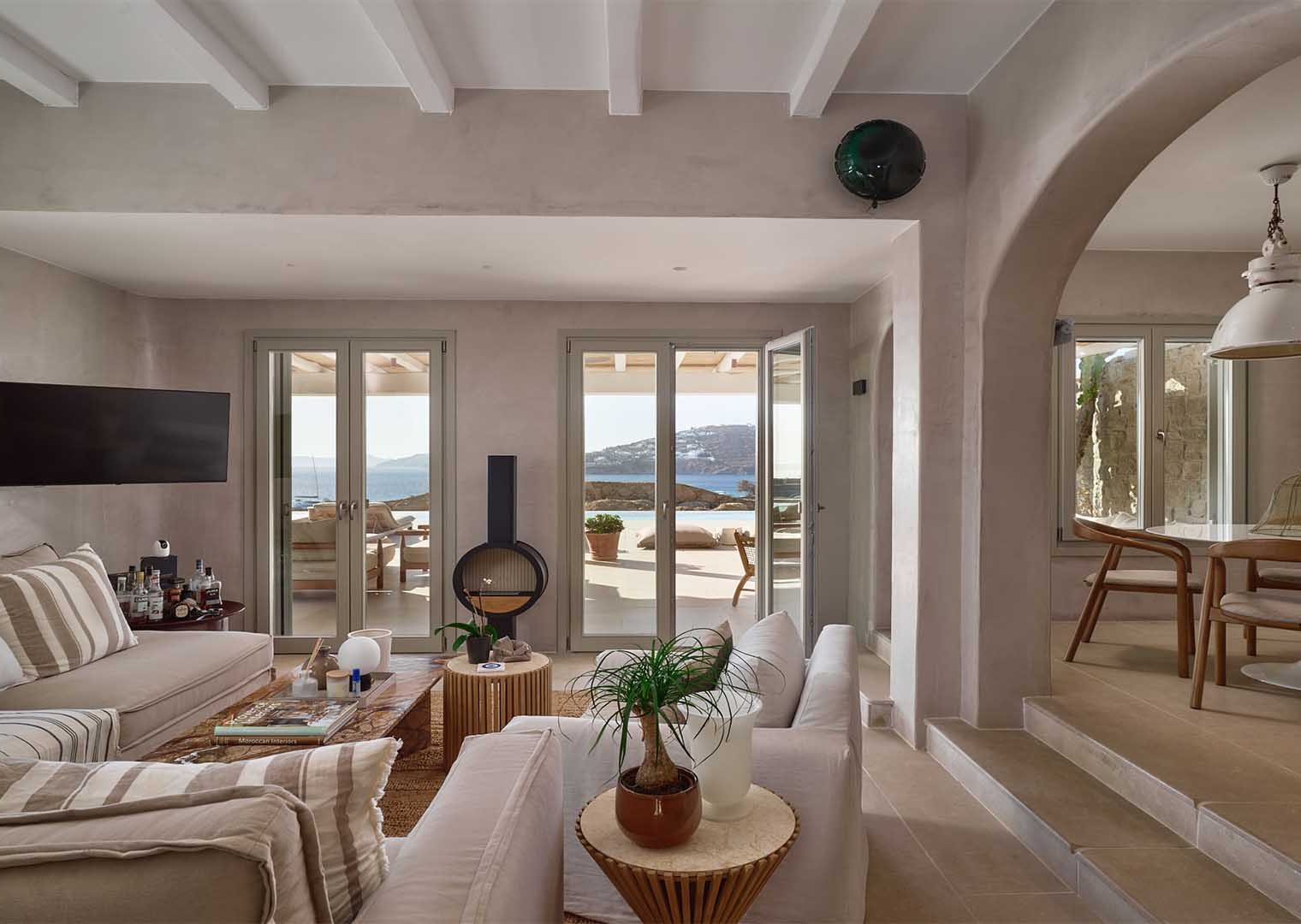 Luxury 5 bedroom villa with private pool in Mykonos, Paraga, Greece (36)